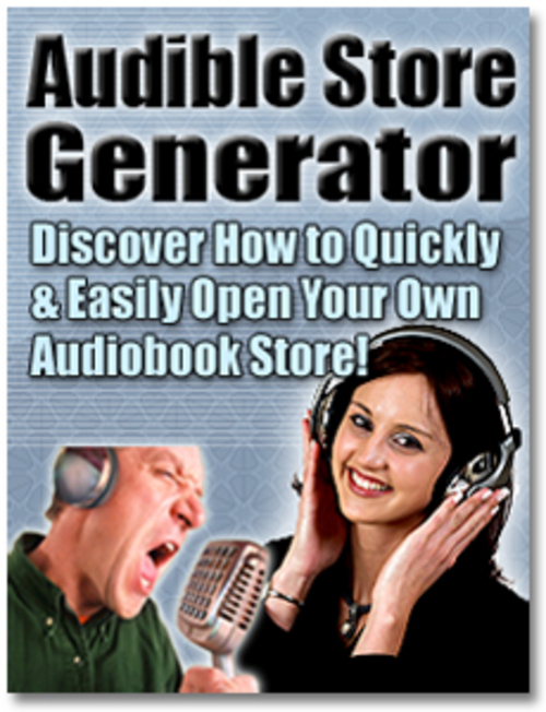 Product picture Audible Store Generator (PLR)