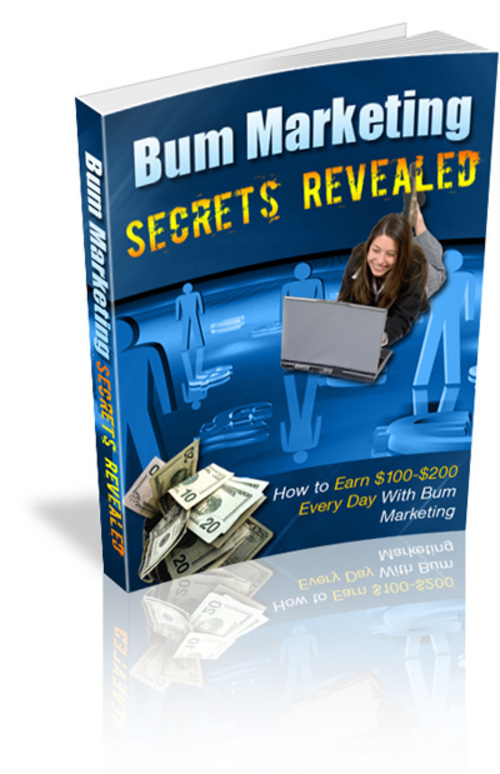 Product picture Bum Marketing Secrets Revealed (PLR)